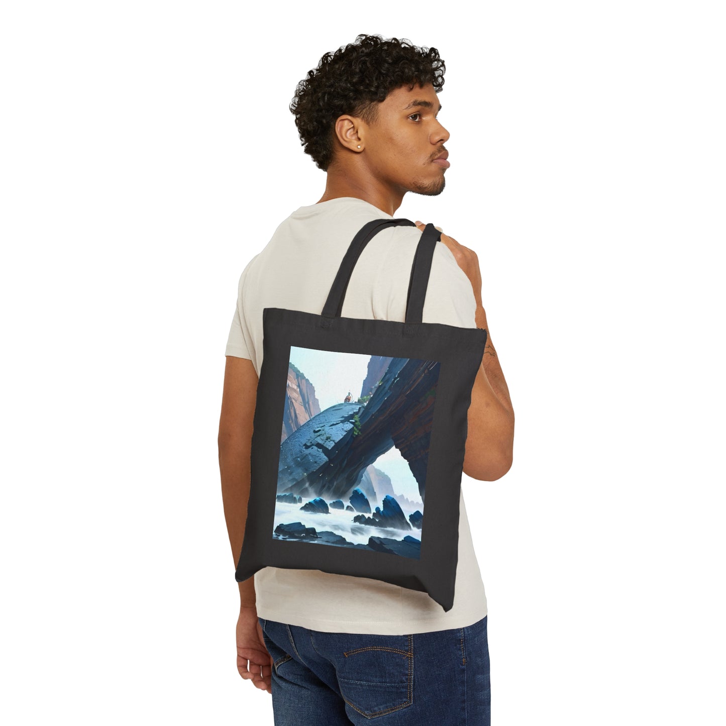 Artzy Cotton Canvas Tote Bag