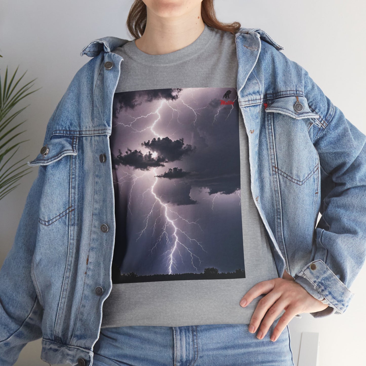 Lightning Style Unisex Heavy Cotton Tee