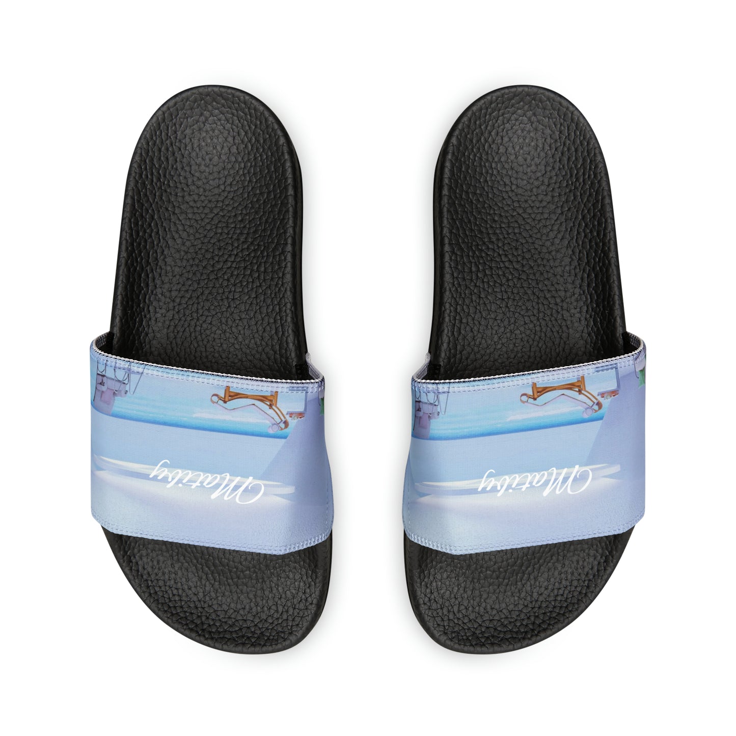 Matiby Peaceful Men's PU Slide Sandals