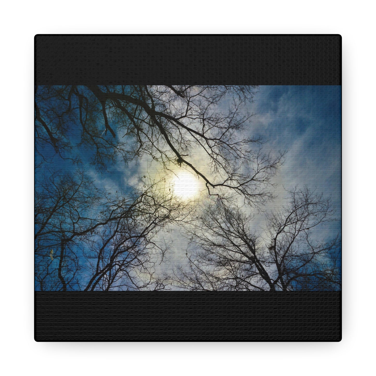 Sunup Black Canvas Gallery Wraps