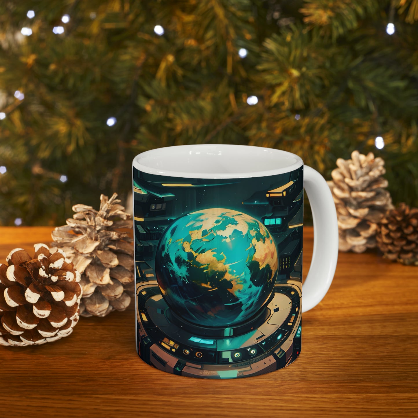 Matiby Worlds Ceramic Mug, 11oz