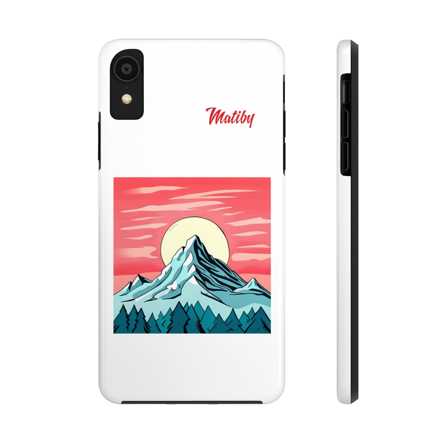 Sunset Mountain Tough Phone Cases