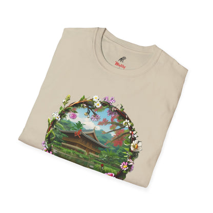 Floral Landscape Unisex Softstyle T-Shirt