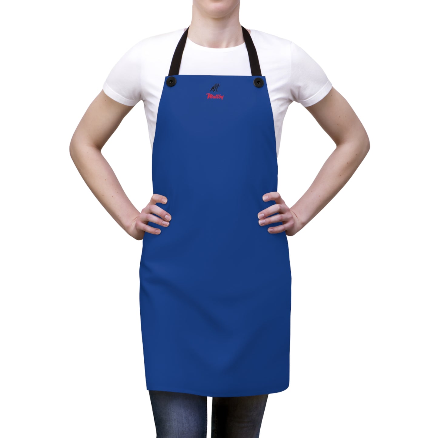 Matiby Dark Blue Apron (AOP)