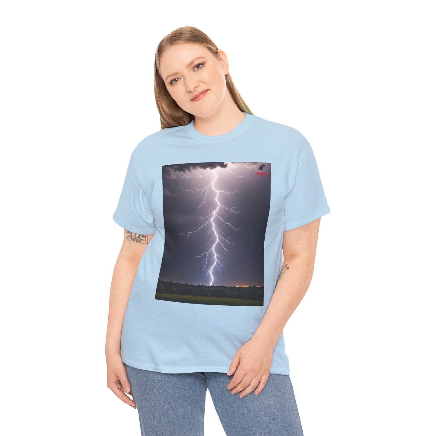 Lightning Style Unisex Heavy Cotton Tee