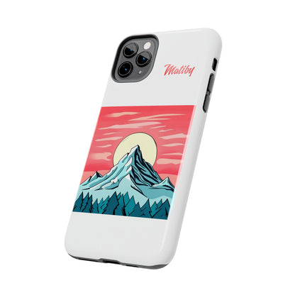 Sunset Mountain Tough Phone Cases