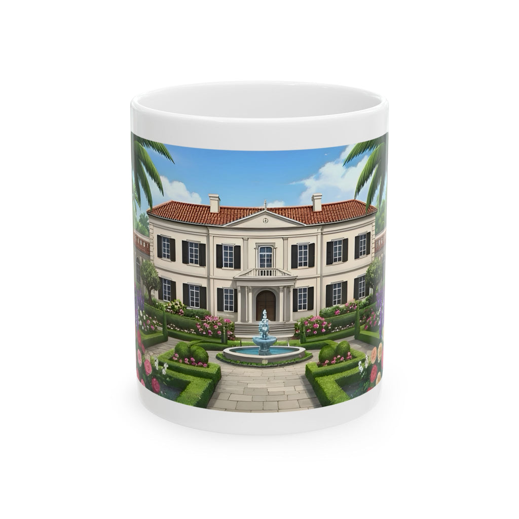 Cozy Architecture & Dreamy Landscapes #32 White Ceramic Mug – Homes Home Sweet Home Cup (11oz/15oz)