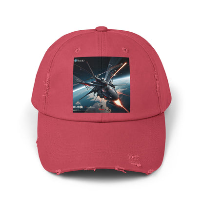 Aero Unisex Distressed Cap