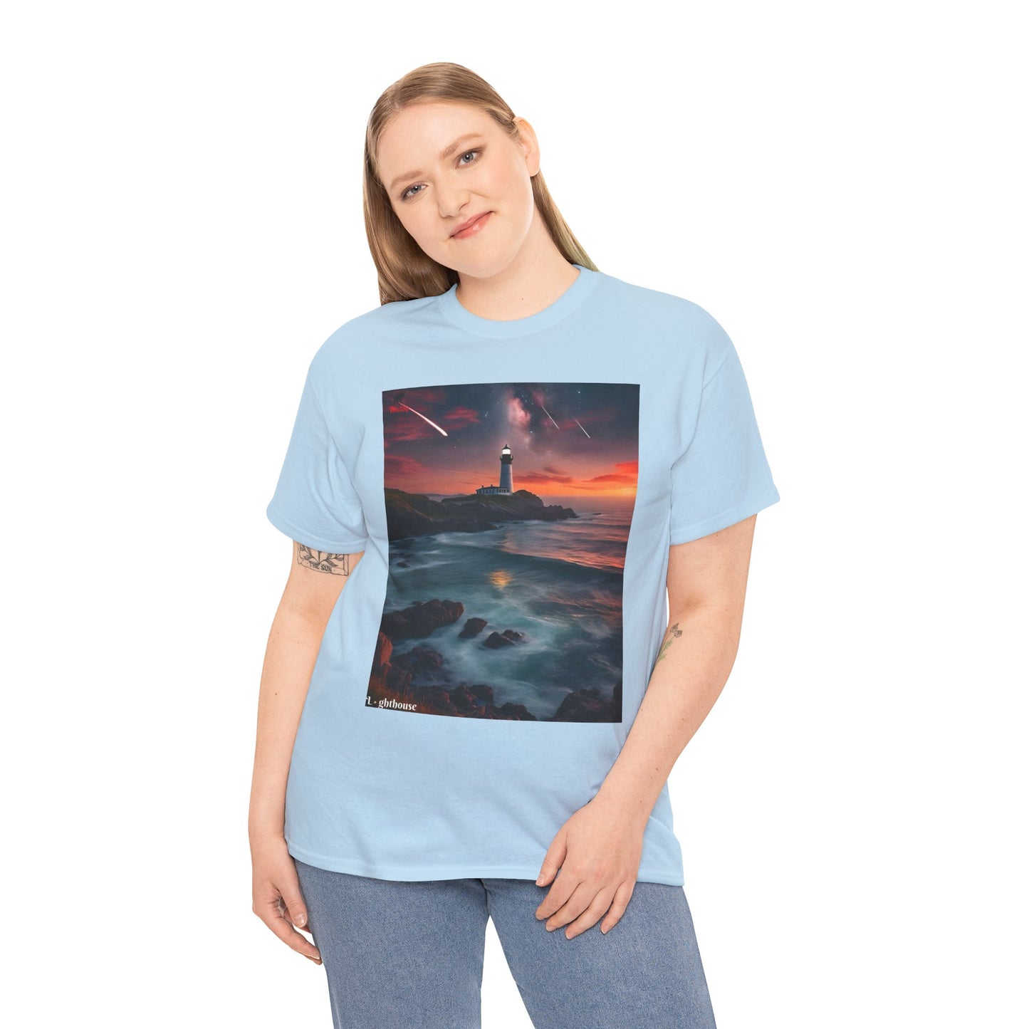 Lighthouse Unisex Heavy Cotton Tee