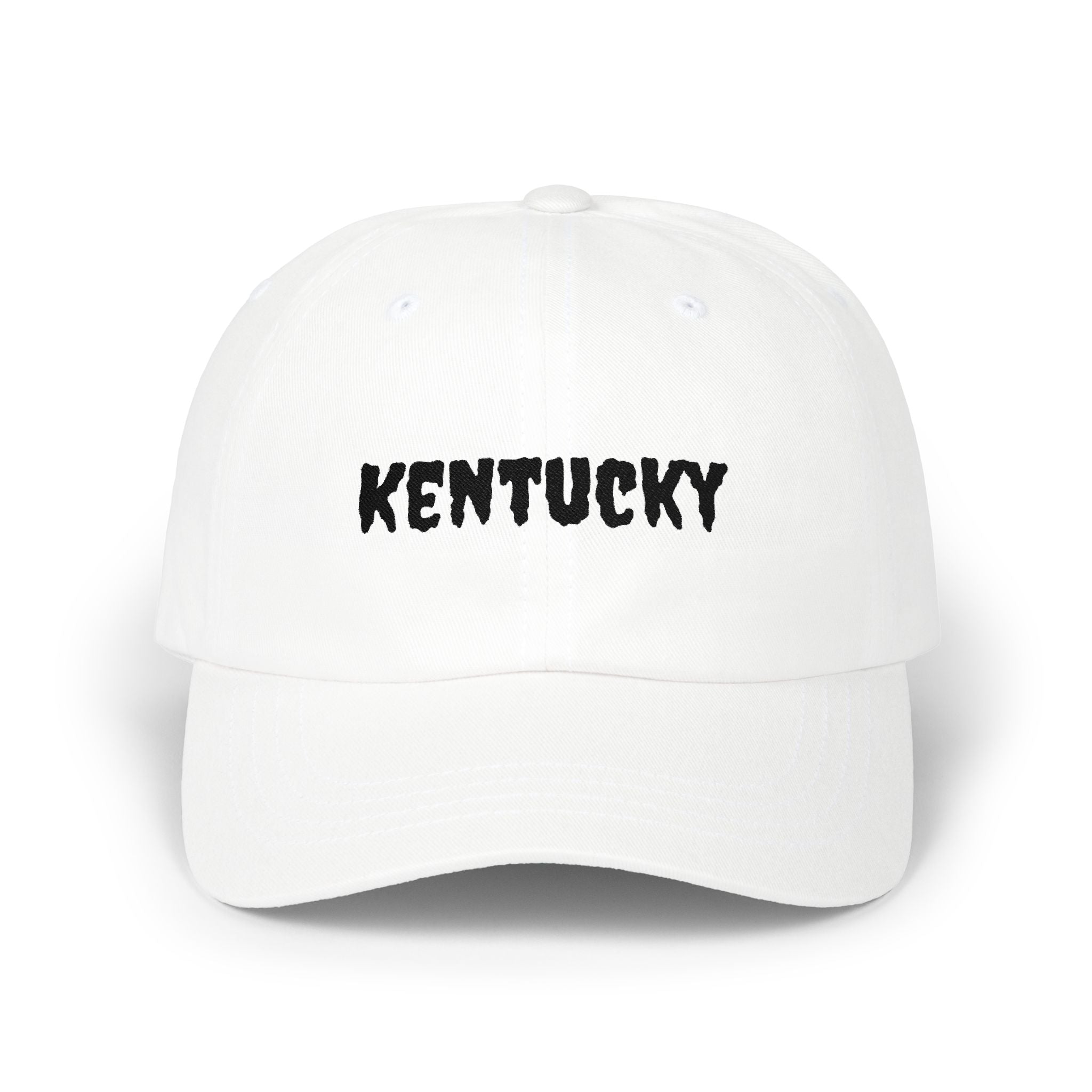 Kentucky United States of America Black Embroidered Classic Dad Cap | KY 15th USA Baseball Hat