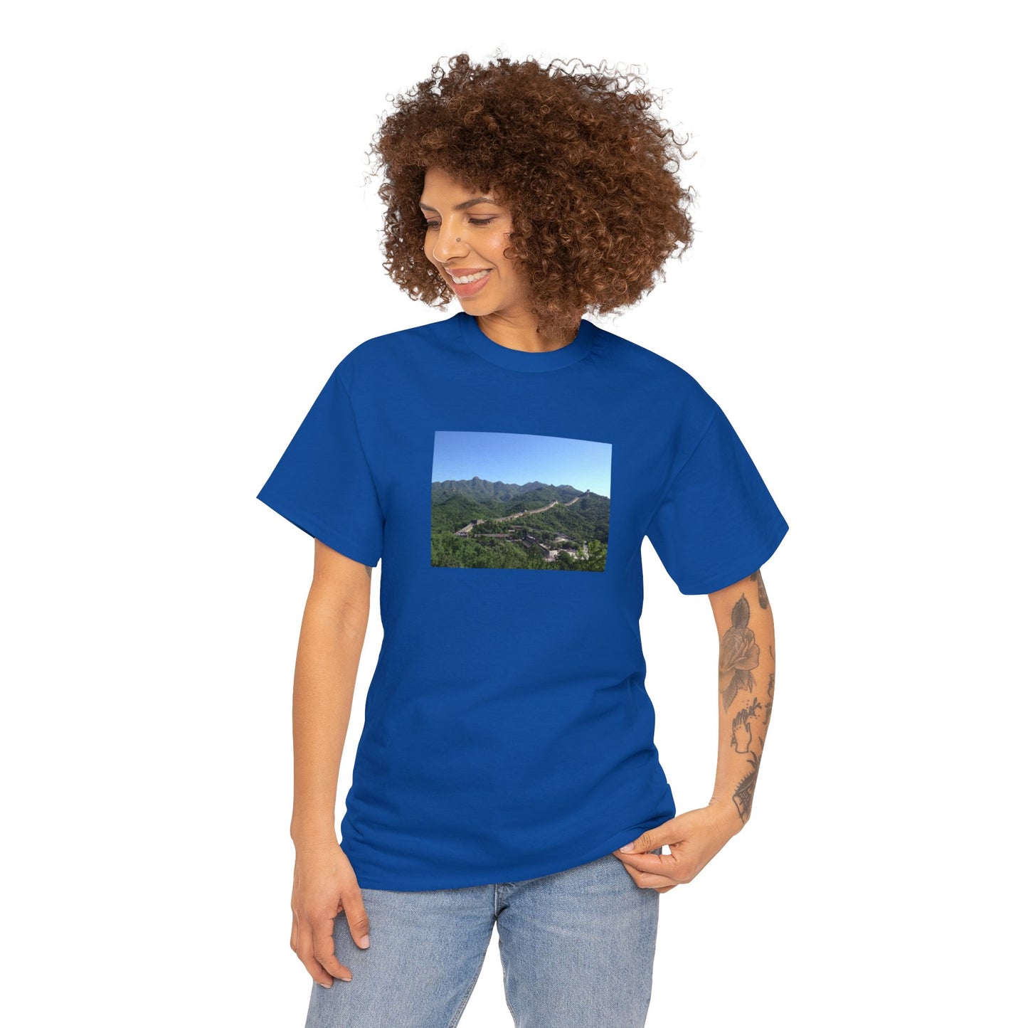 Great Wall of China Unisex Heavy Cotton Tee