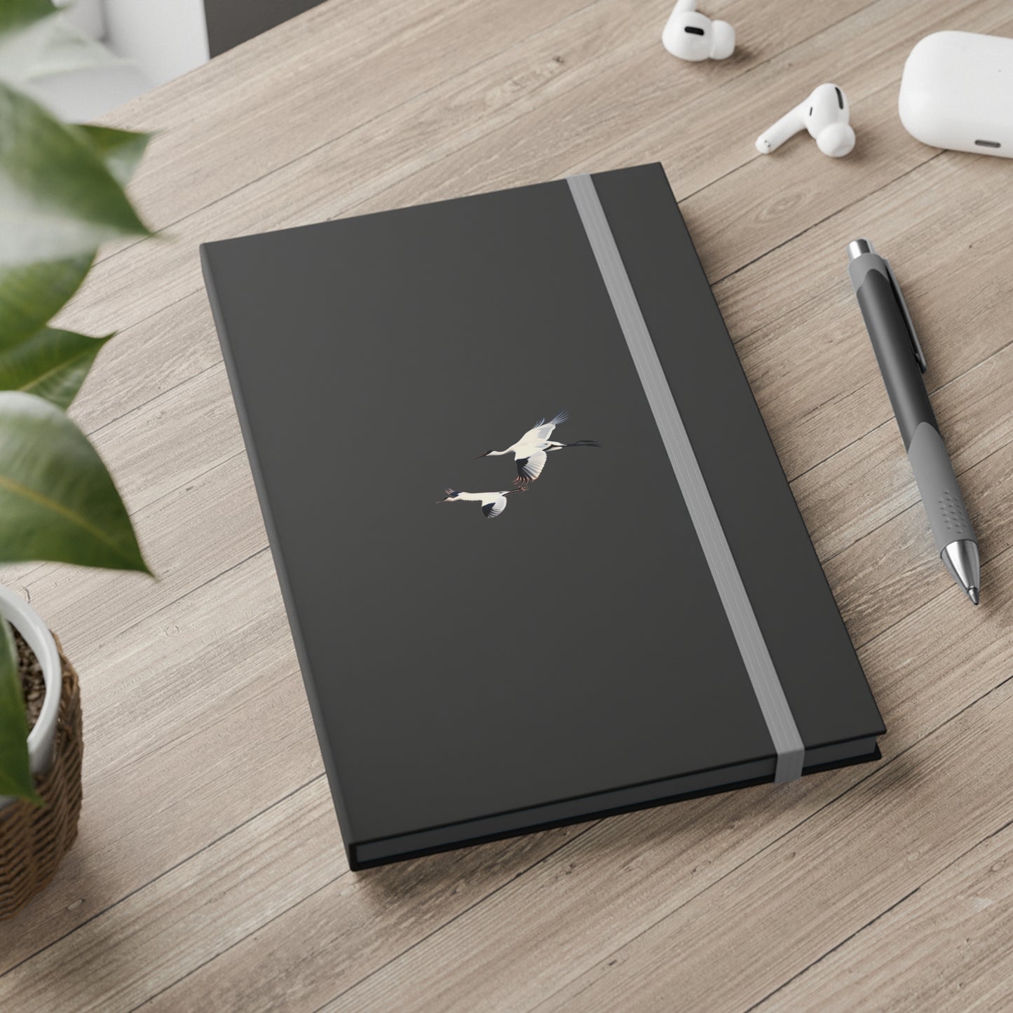 Bird Color Contrast Notebook - Ruled