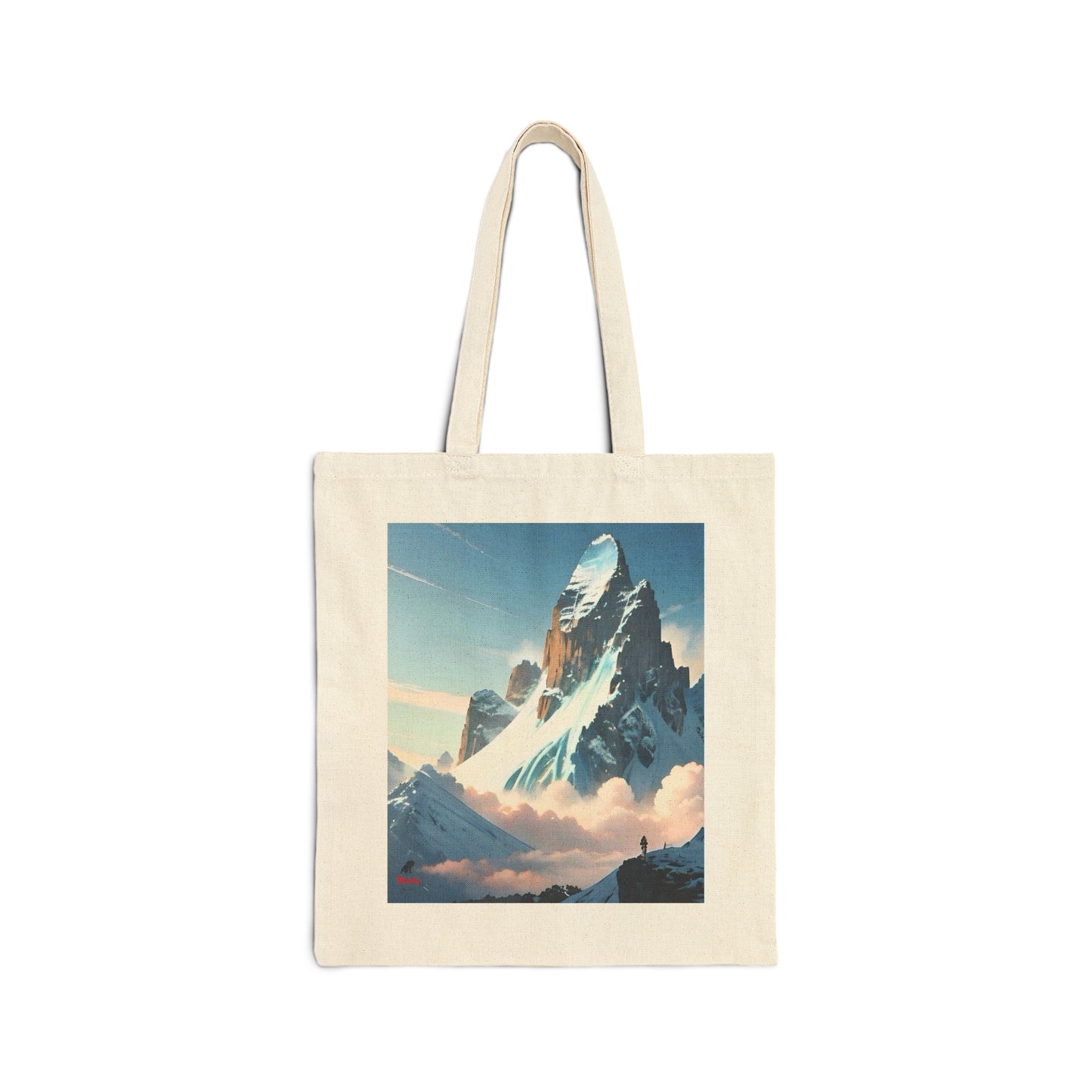 Alps Cotton Canvas Tote Bag