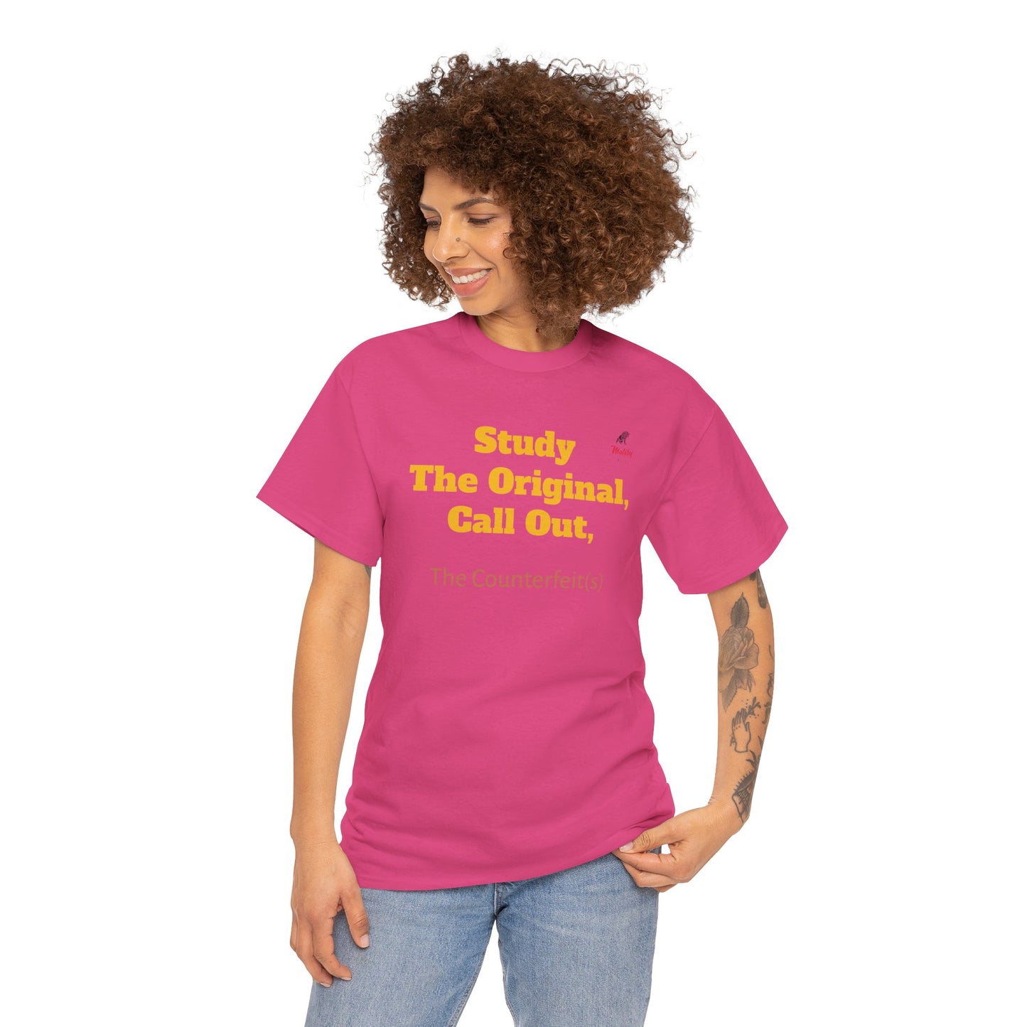 Study The Original Unisex Heavy Cotton Tee