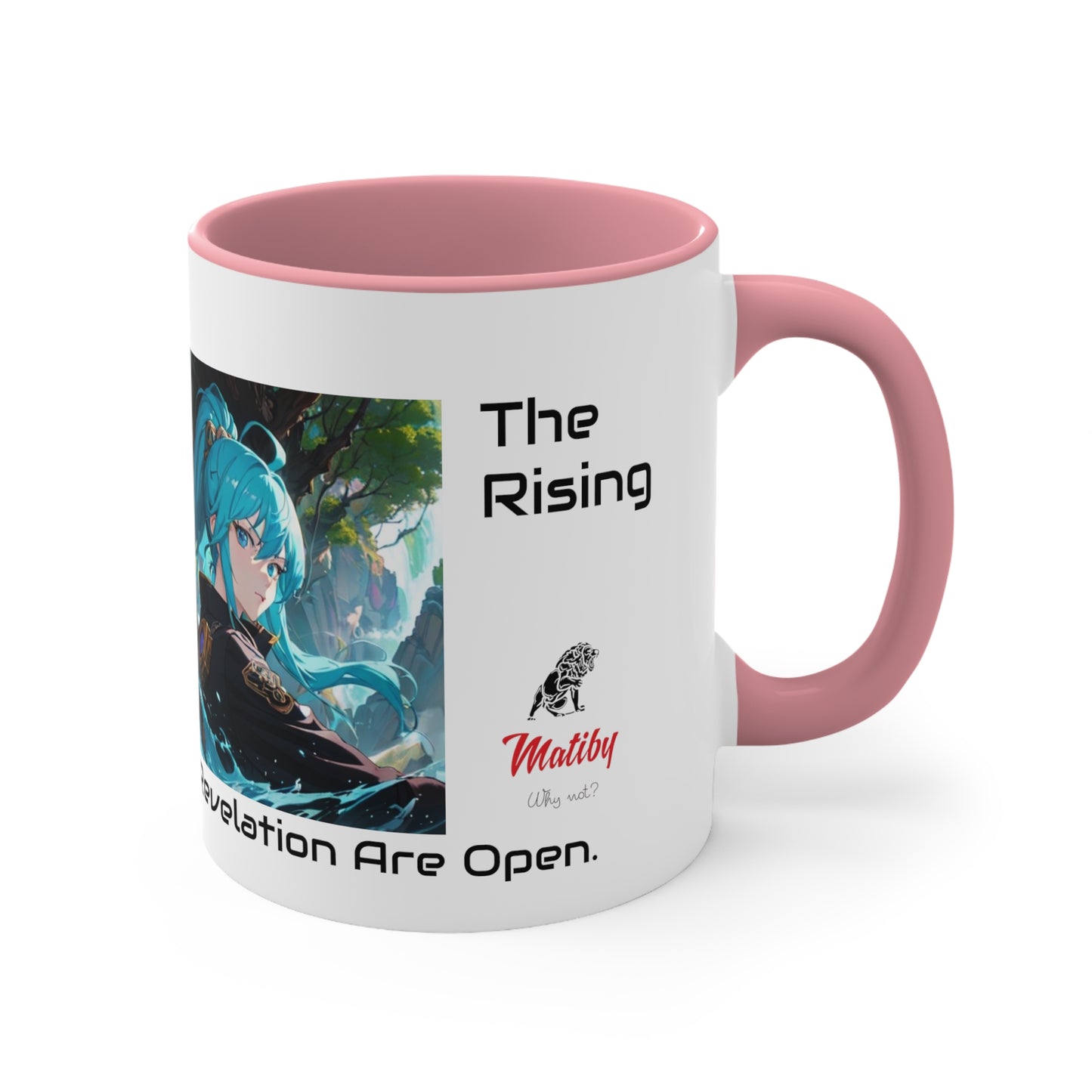 The Rising Accent Mug, 11oz