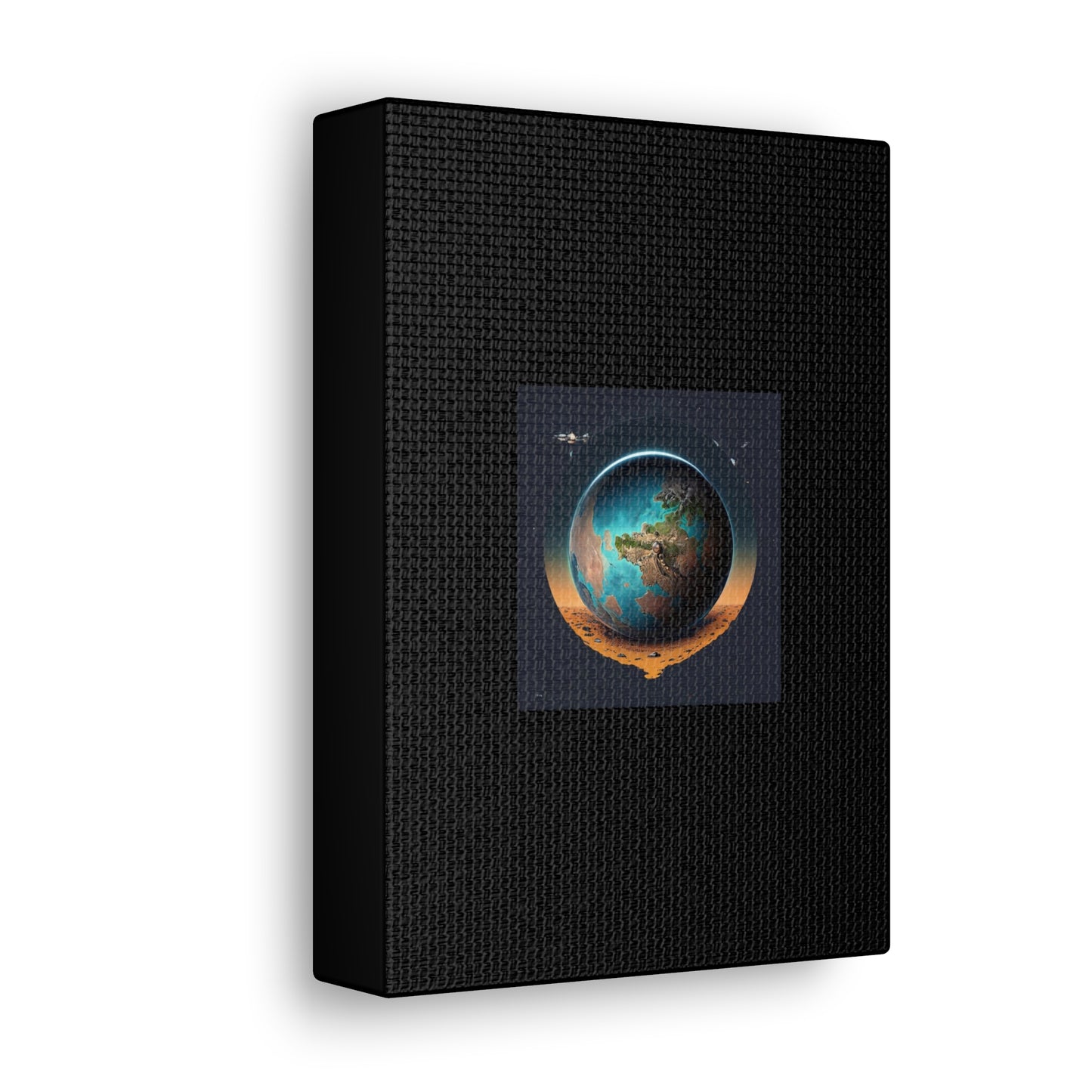 Matiby Worlds Black Canvas Gallery Wraps