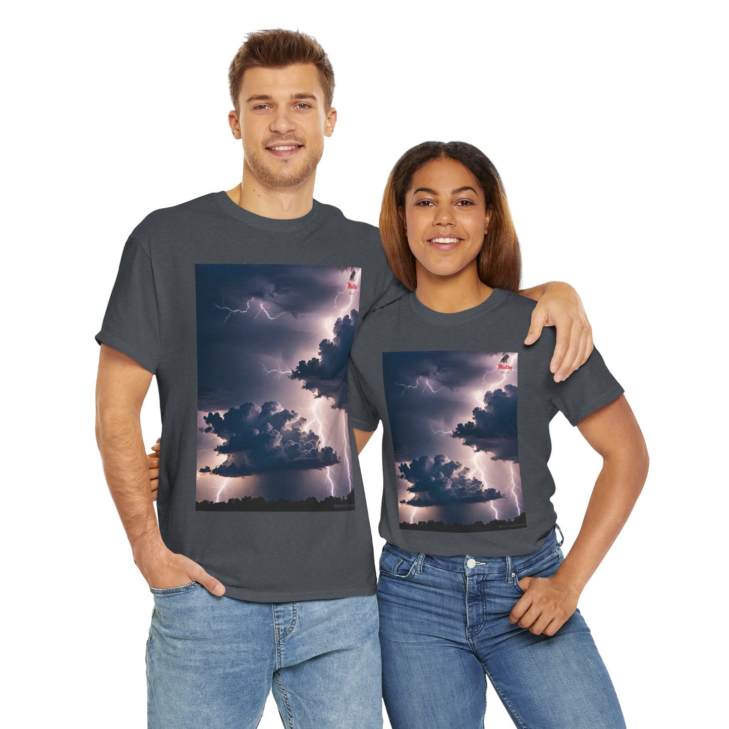 Lightning Style Unisex Heavy Cotton Tee