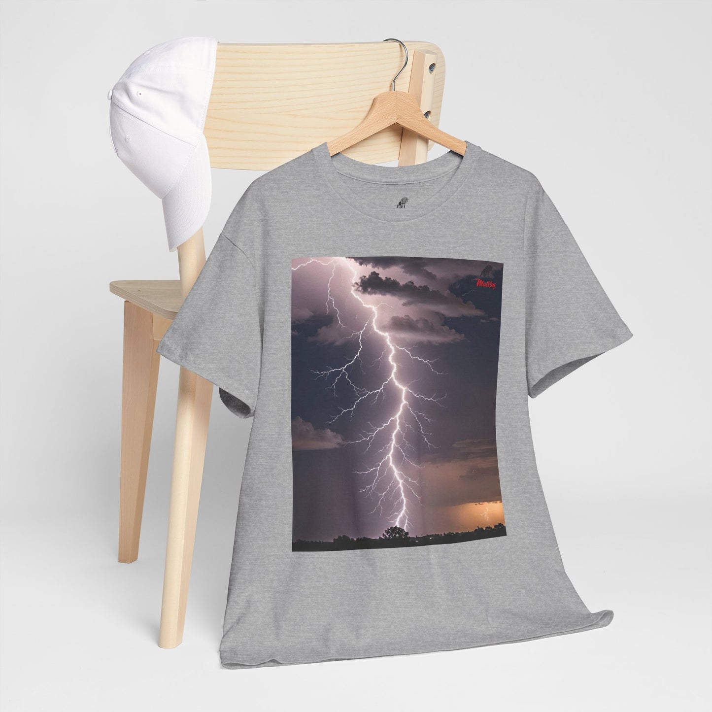 Lightning Style Unisex Heavy Cotton Tee