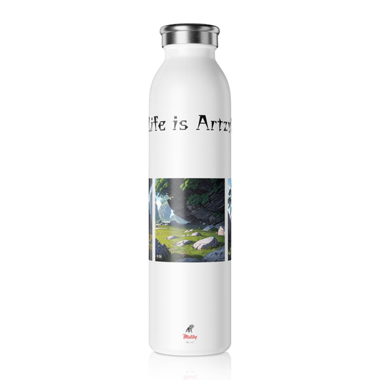 Artzy Slim Water Bottle