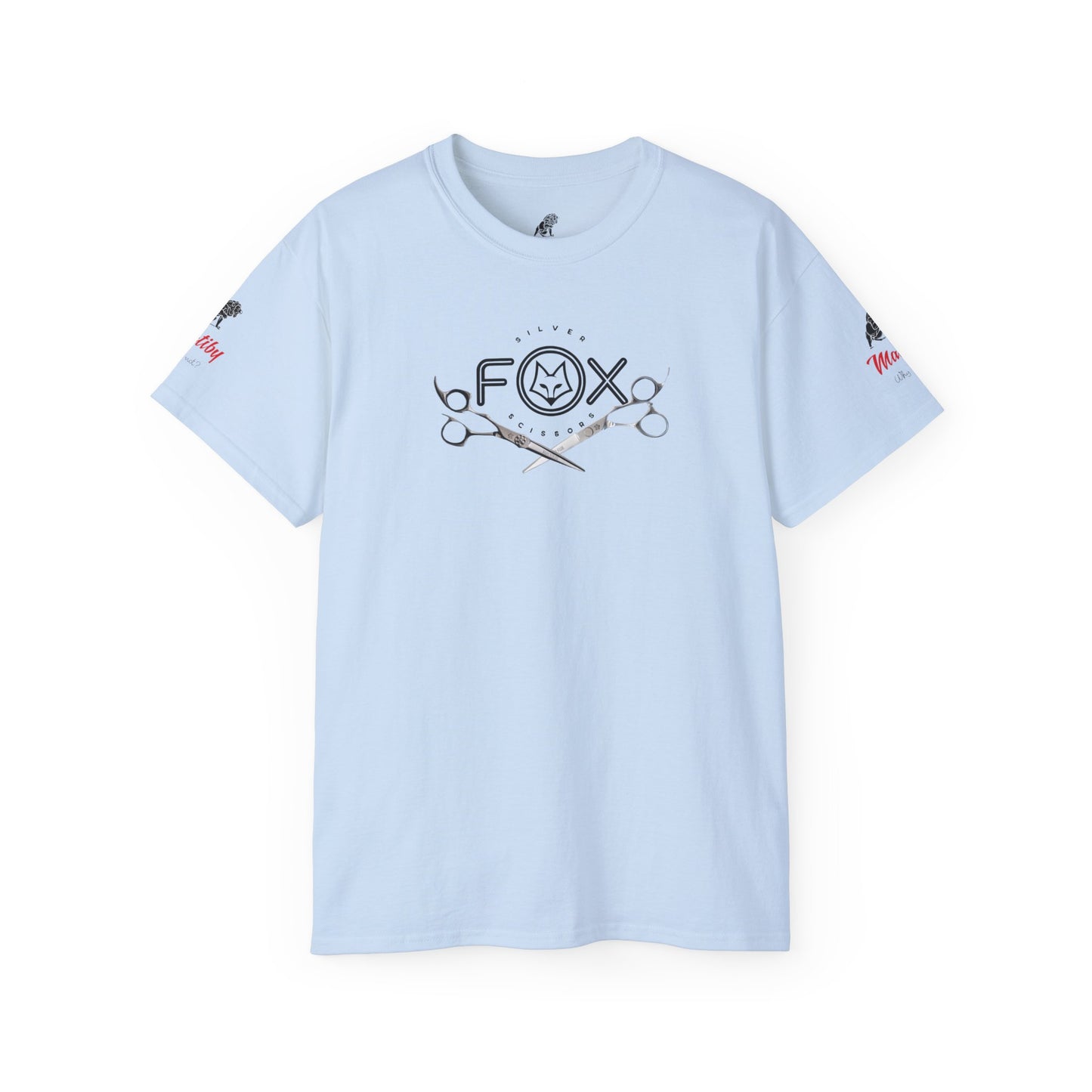 Matiby & Silver Fox Scissors Unisex Ultra Cotton Tee