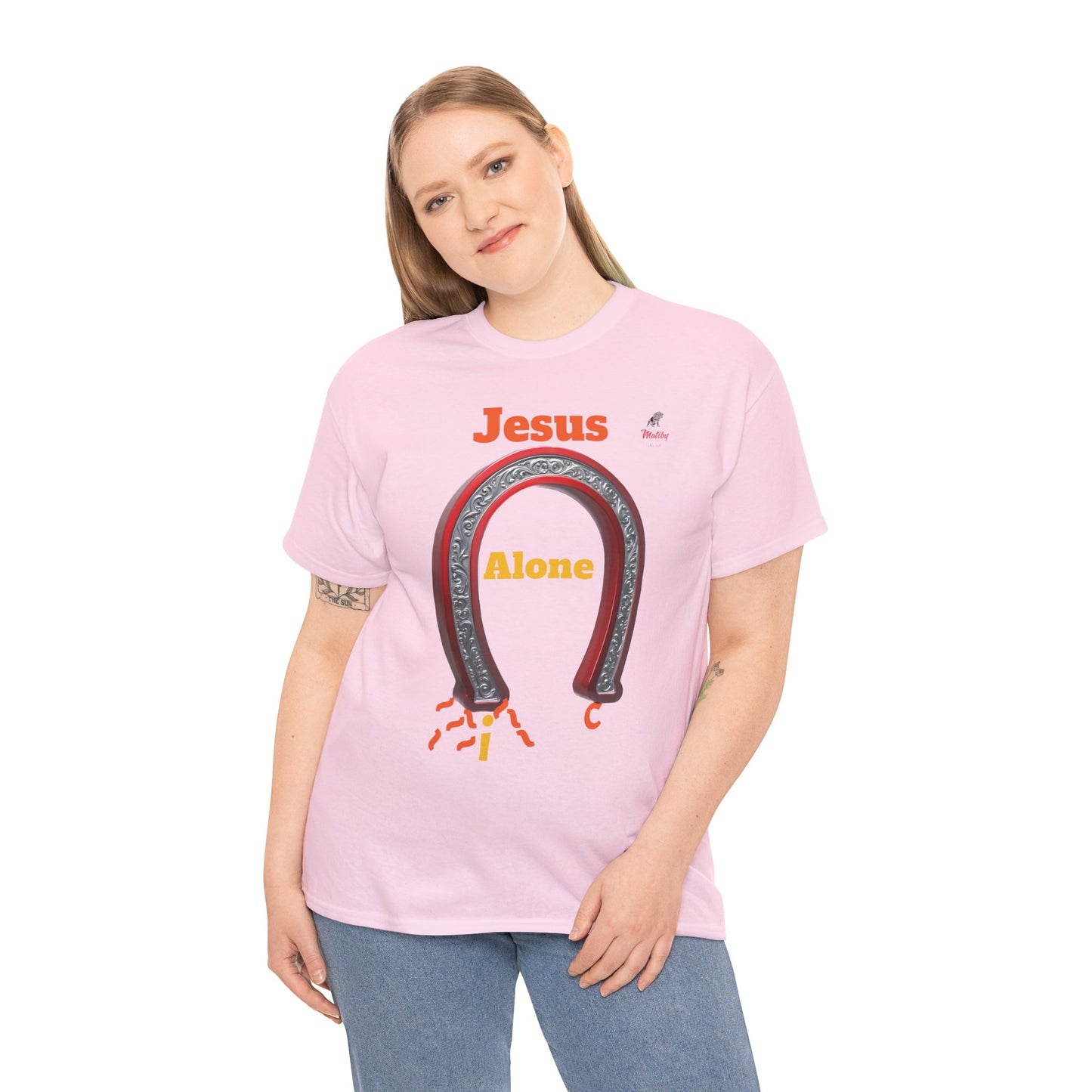 Magnetic Jesus The Original Unisex Heavy Cotton Tee