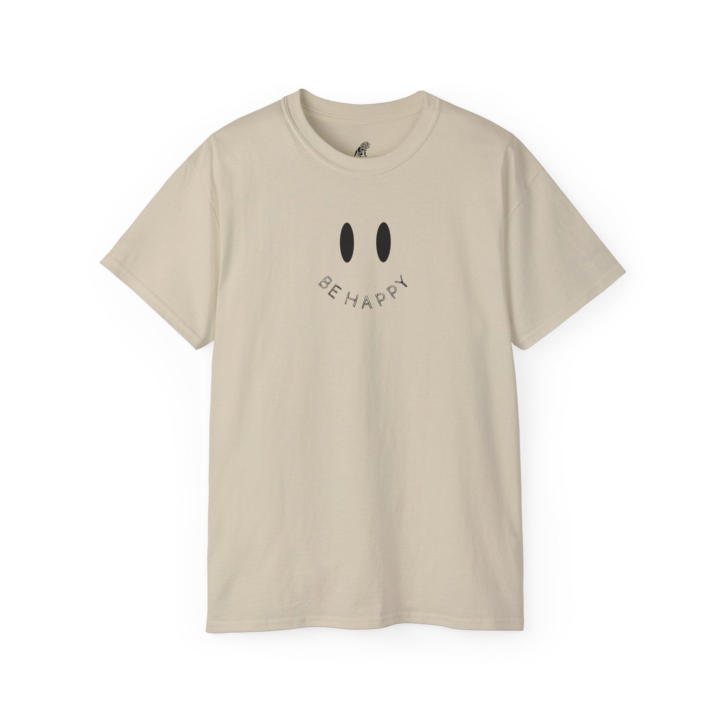 "Be Happy" Smiley Face Unisex Ultra Cotton Tee