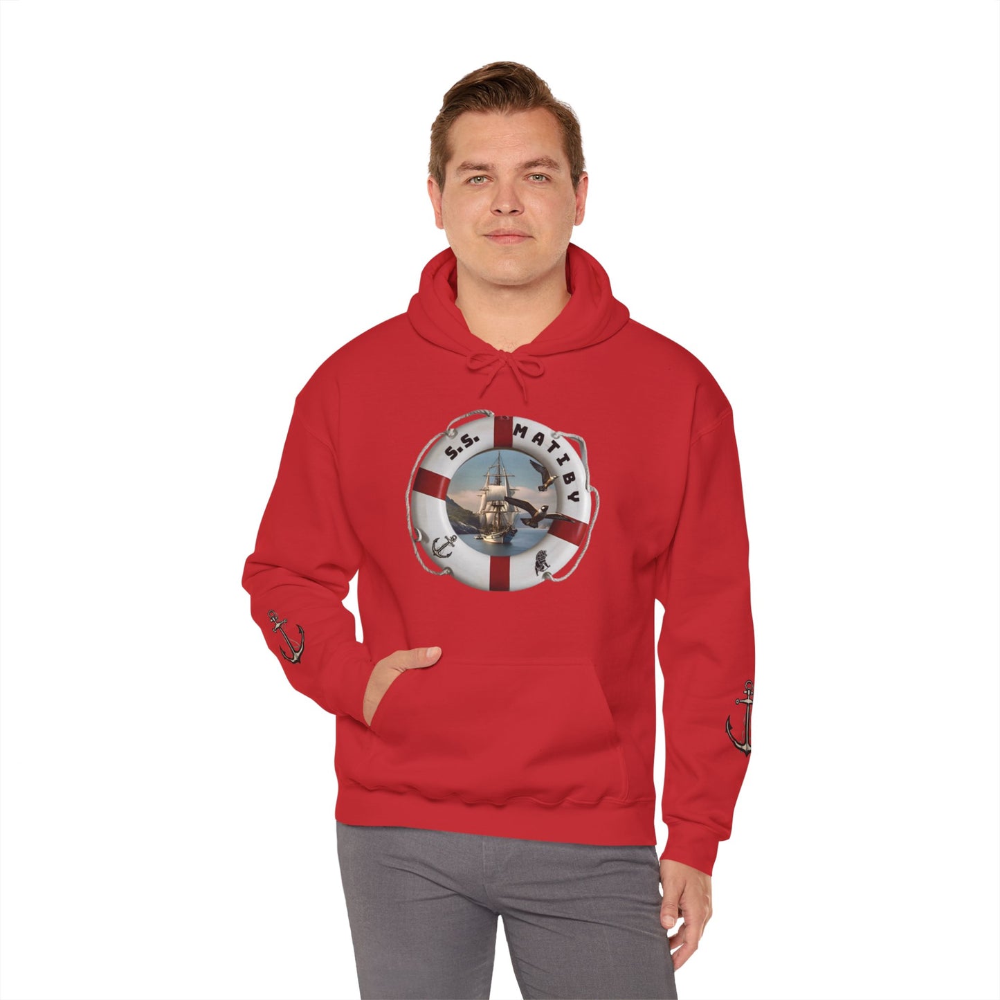 Nautical S.S. Matiby Unisex Heavy Blend™ Hooded Sweatshirt