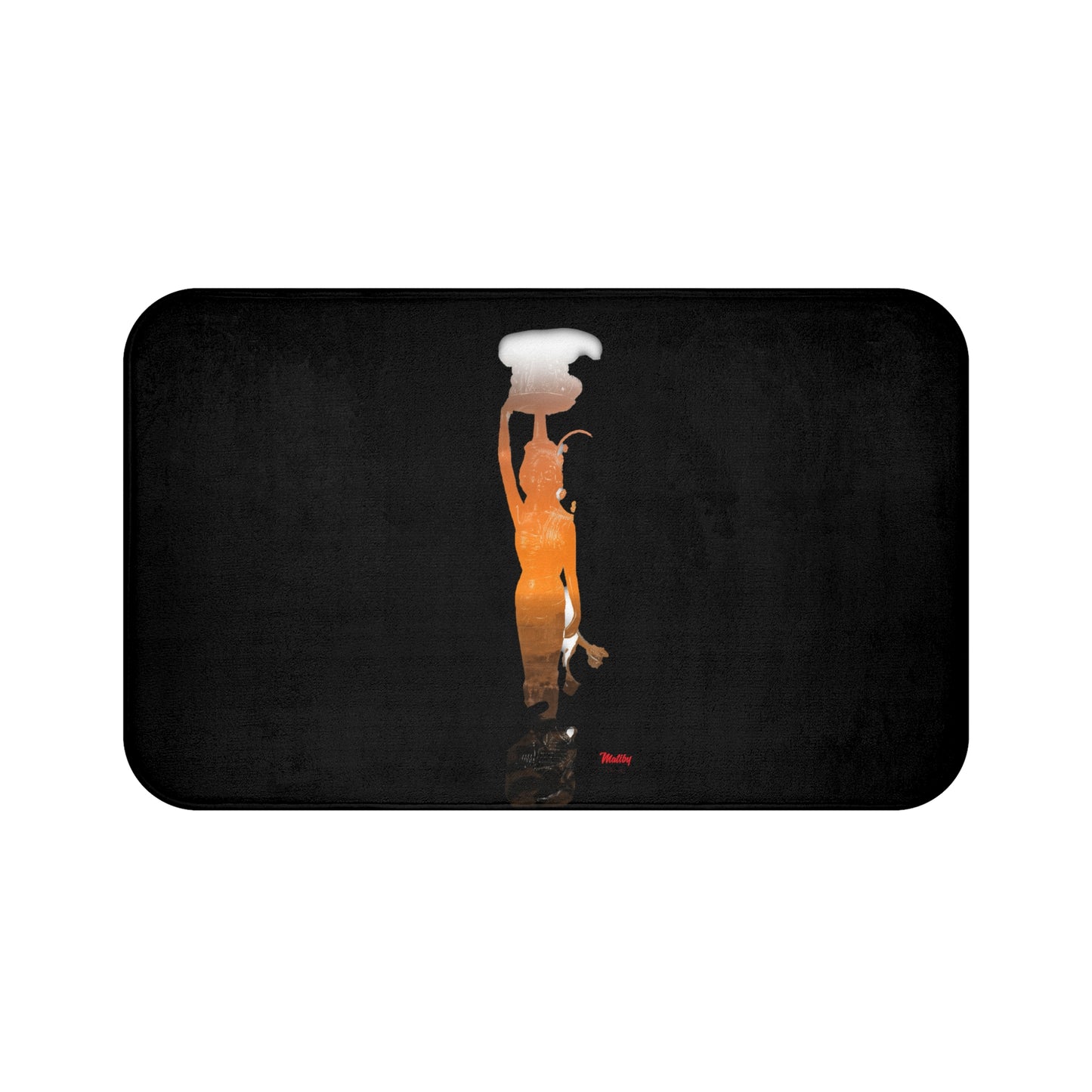 Vol-Subs Black Bath Mat