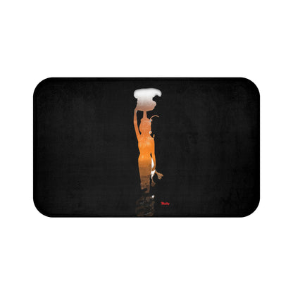 Vol-Subs Black Bath Mat