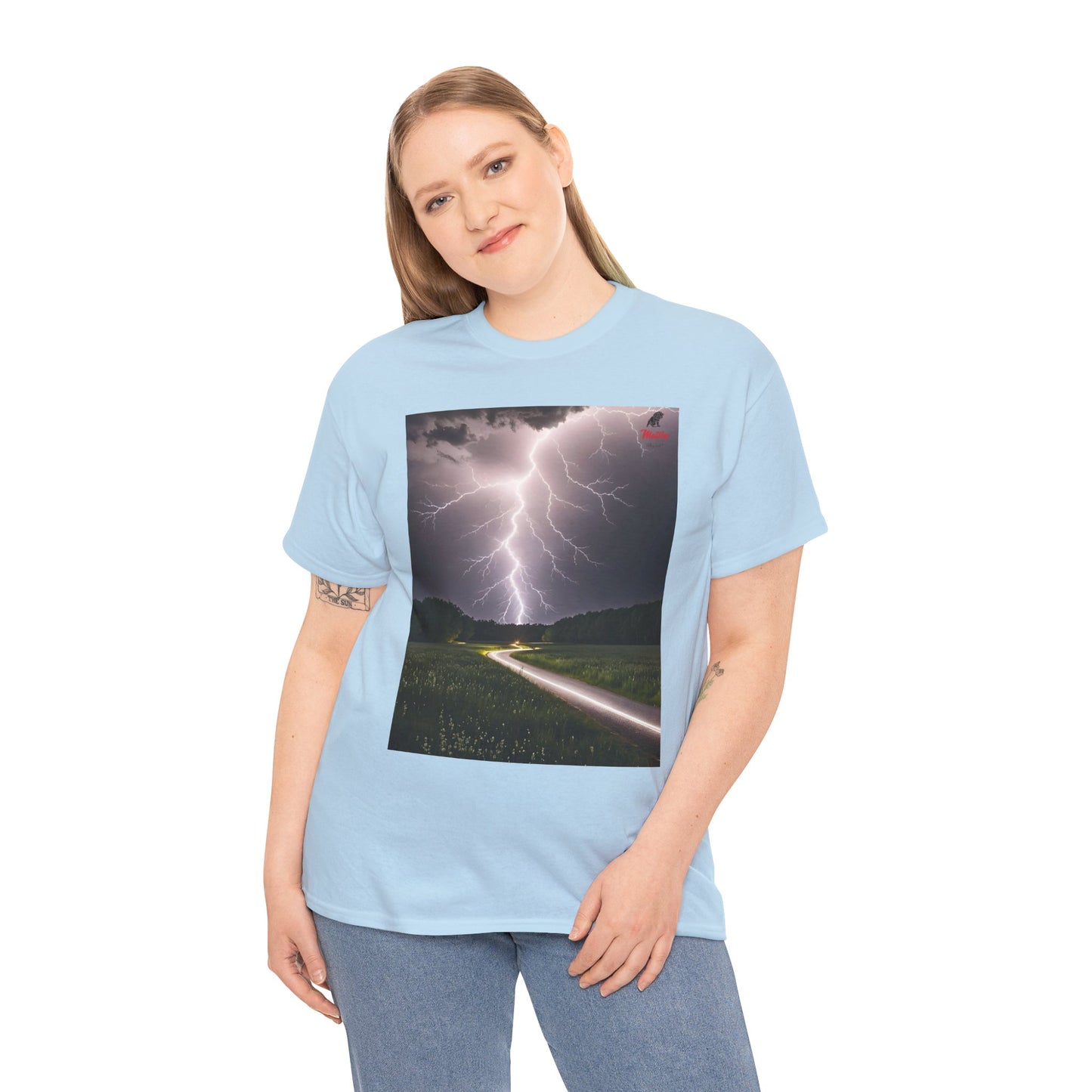 Lightning Style Unisex Heavy Cotton Tee