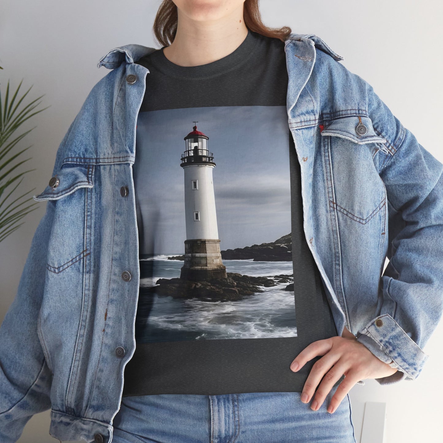 Lighthouse Unisex Heavy Cotton Tee