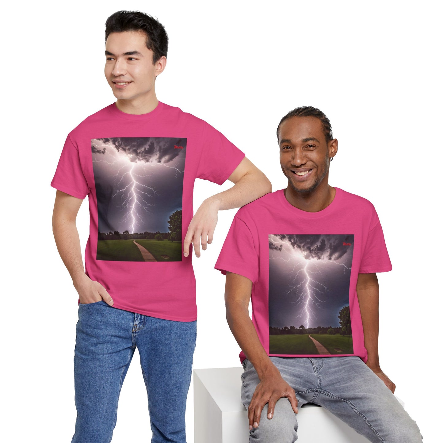 Lightning Style Unisex Heavy Cotton Tee