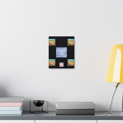 Matiby QR Black Canvas Gallery Wraps