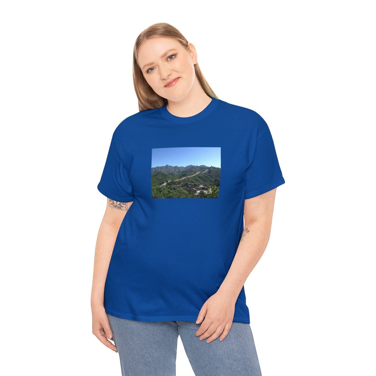 Great Wall of China Unisex Heavy Cotton Tee