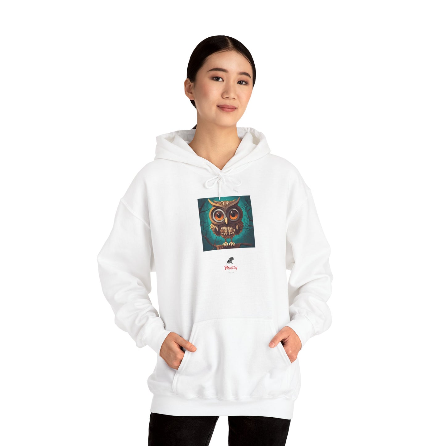 Owly Unisex Heavy Blend™ Hooded Sweatshirt