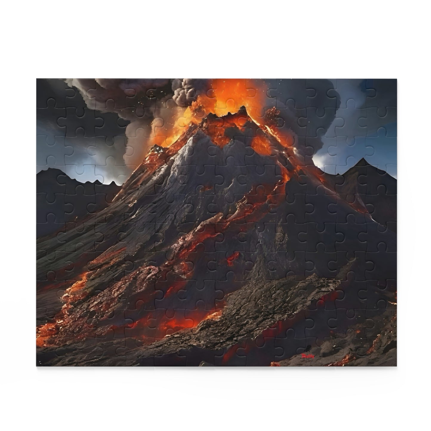 Matiby  Volcano Puzzle (120, 252, 500-Piece)