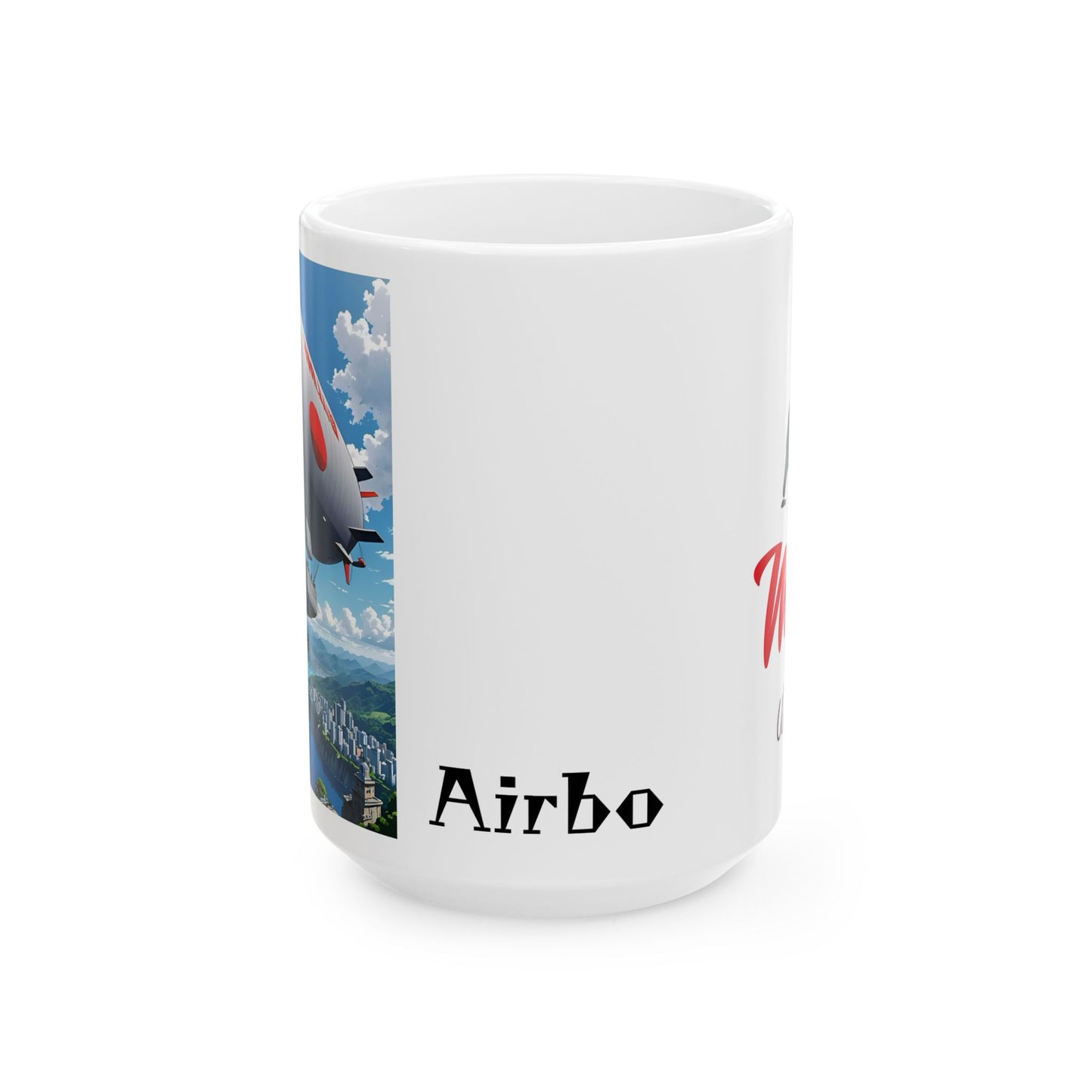 Matiby Airbo Ceramic Mug, (11oz, 15oz)