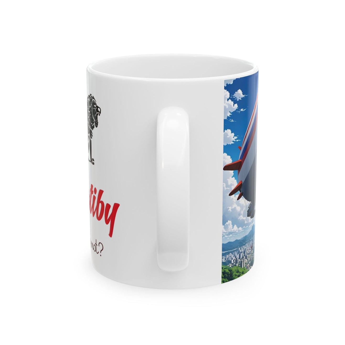 Matiby Airbo Ceramic Mug, (11oz, 15oz)