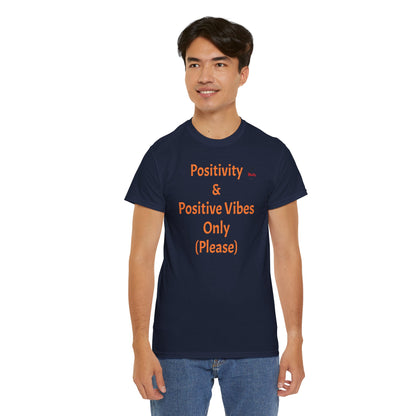 Positivity Unisex Heavy Cotton Tee