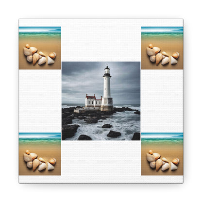 Lighthouse White Canvas Gallery Wraps