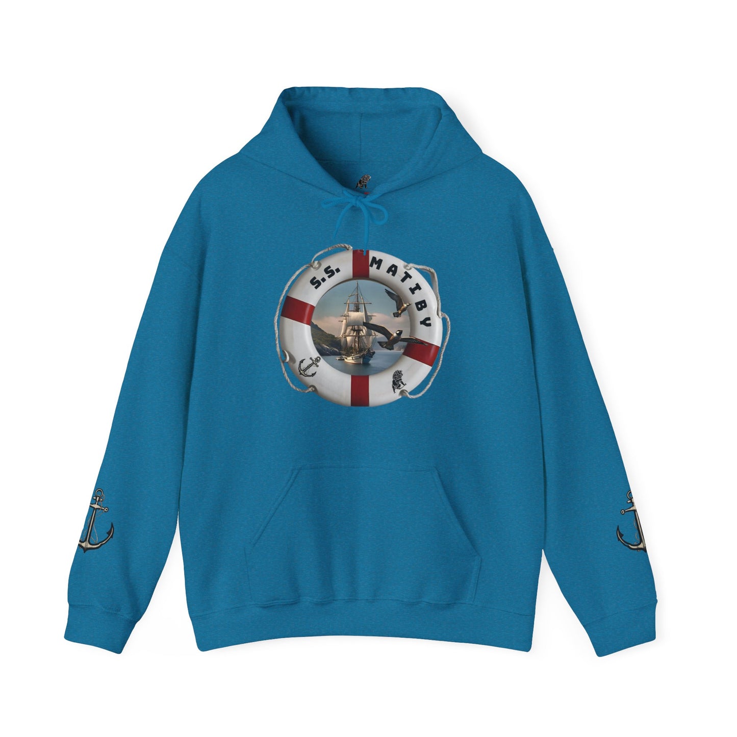 Nautical S.S. Matiby Unisex Heavy Blend™ Hooded Sweatshirt