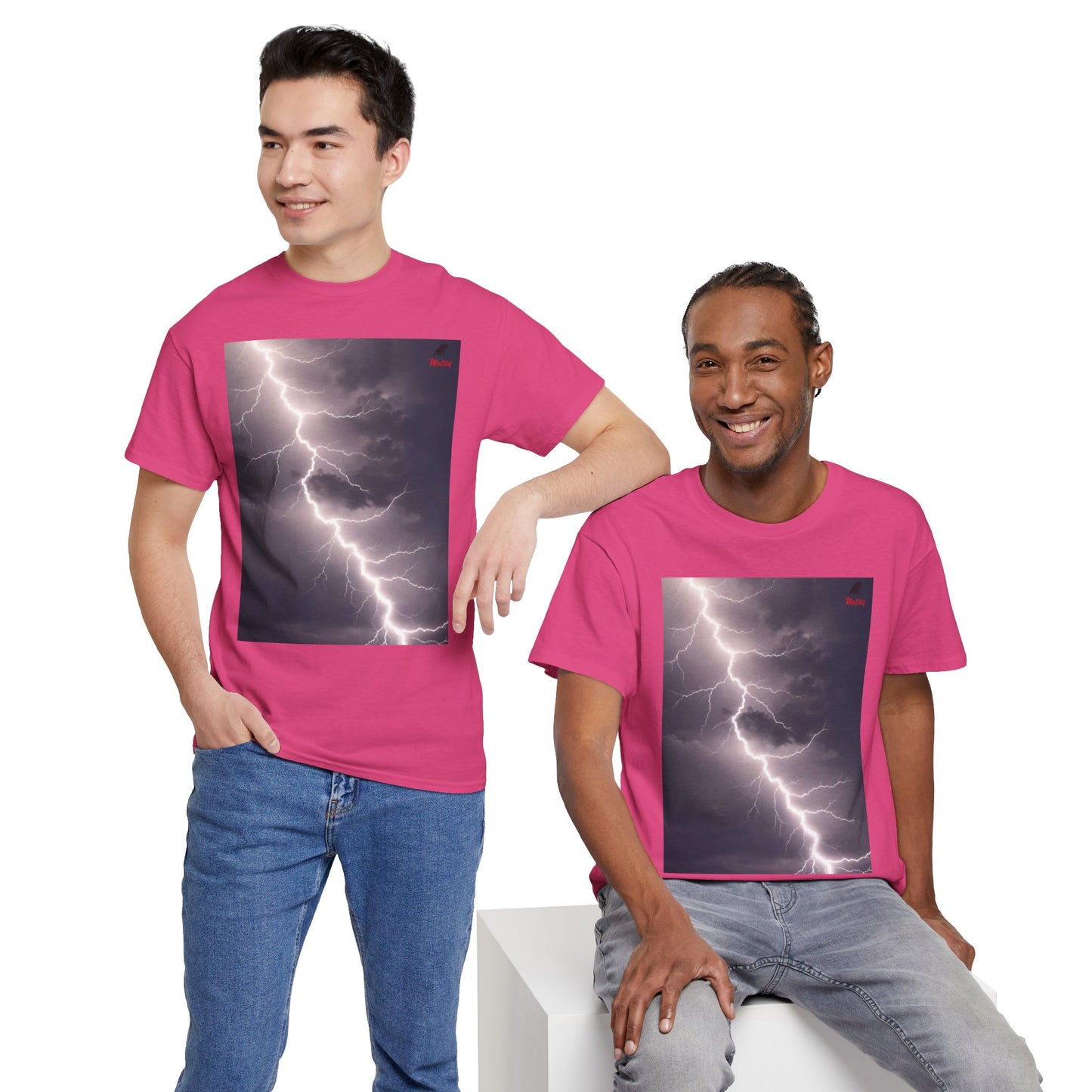 Lightning Style Unisex Heavy Cotton Tee