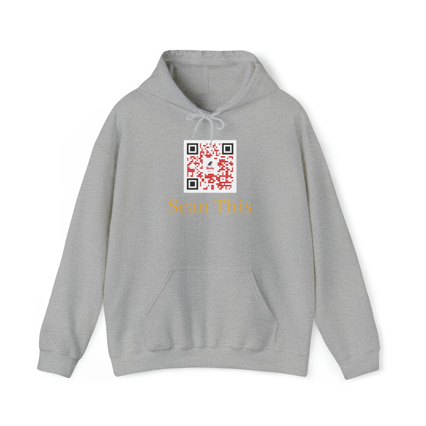 Matiby EY QR Code Unisex Heavy Blend™ Hooded Sweatshirt