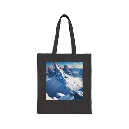 Alps Cotton Canvas Tote Bag