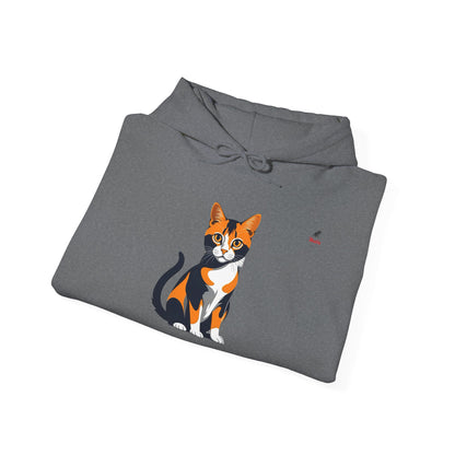 Calico Cat Unisex Heavy Blend™ Hooded Sweatshirt