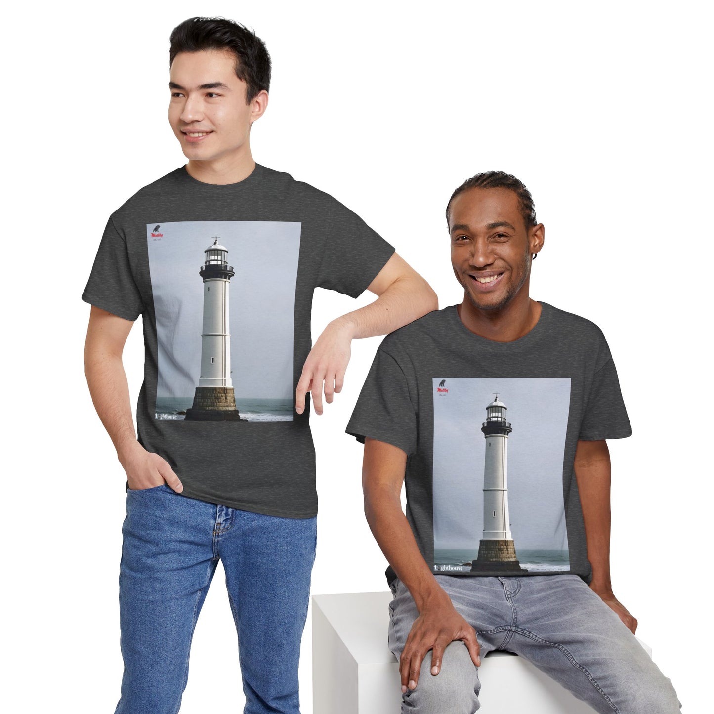 Lighthouse Unisex Heavy Cotton Tee