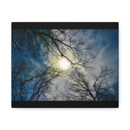 Sunup Black Canvas Gallery Wraps