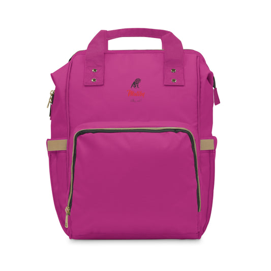 Multifunctional Diaper Backpack Pink