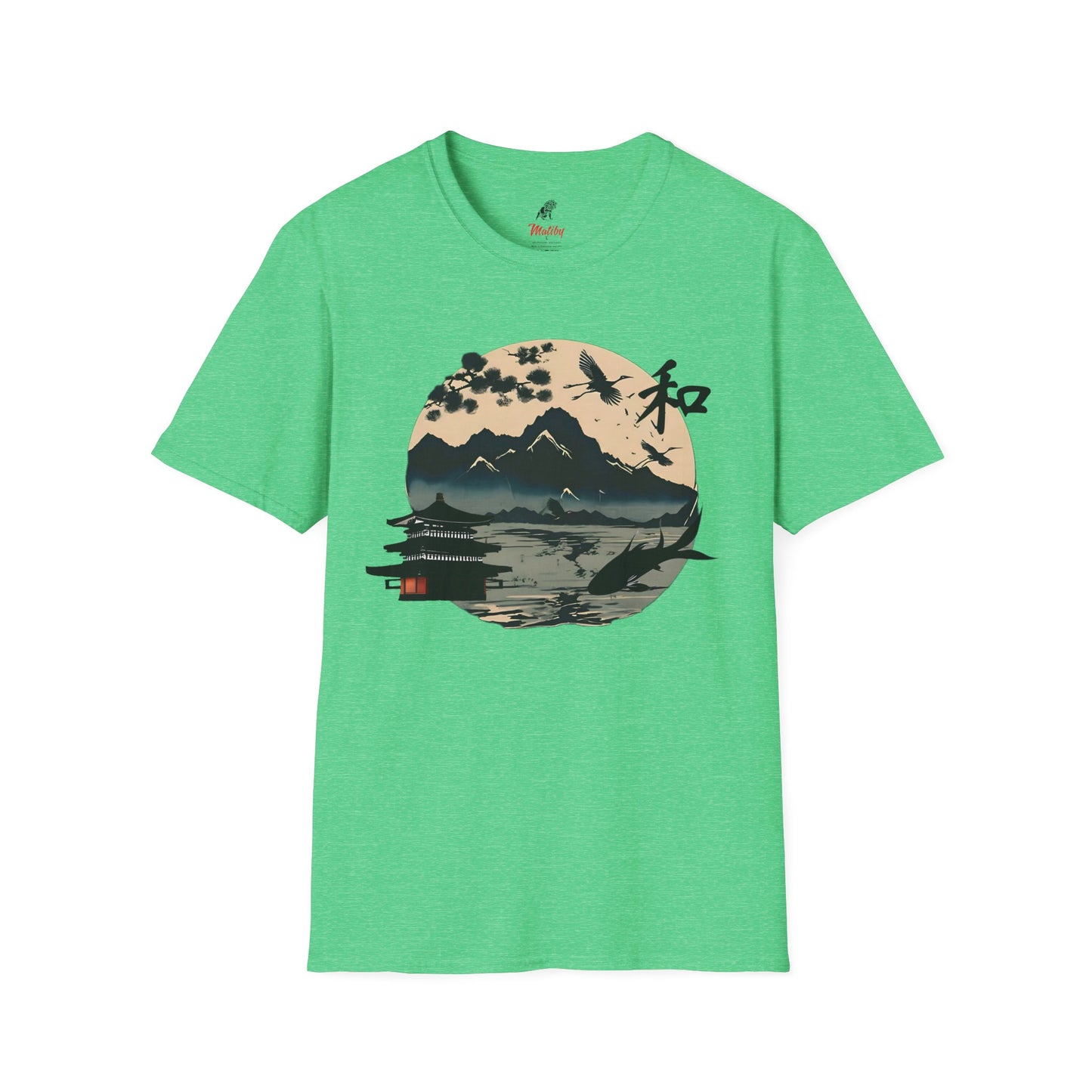 Japanese Landscape Unisex Softstyle T-Shirt