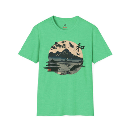 Japanese Landscape Unisex Softstyle T-Shirt